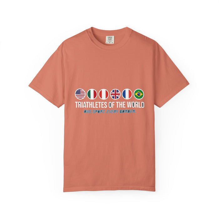 Triathletes of the World — Atlantic Bella+Canvas Unisex Tee — Swim B
