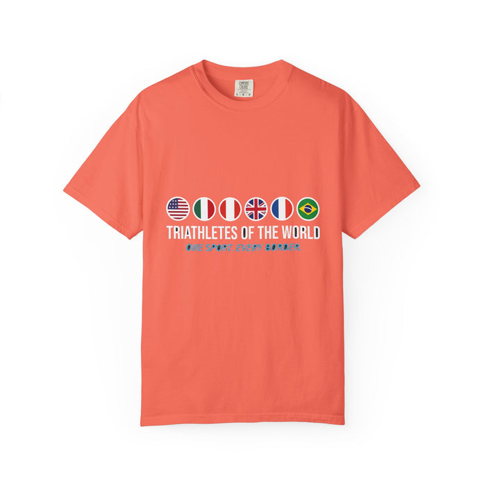 Triathletes of the World — Atlantic Bella+Canvas Unisex Tee — Swim B
