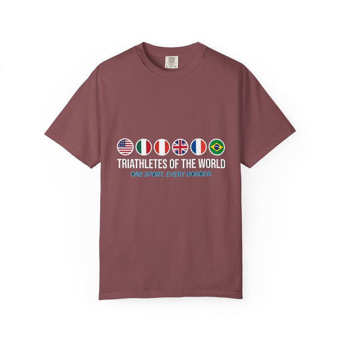 Triathletes of the World — Atlantic Bella+Canvas Unisex Tee — Swim B