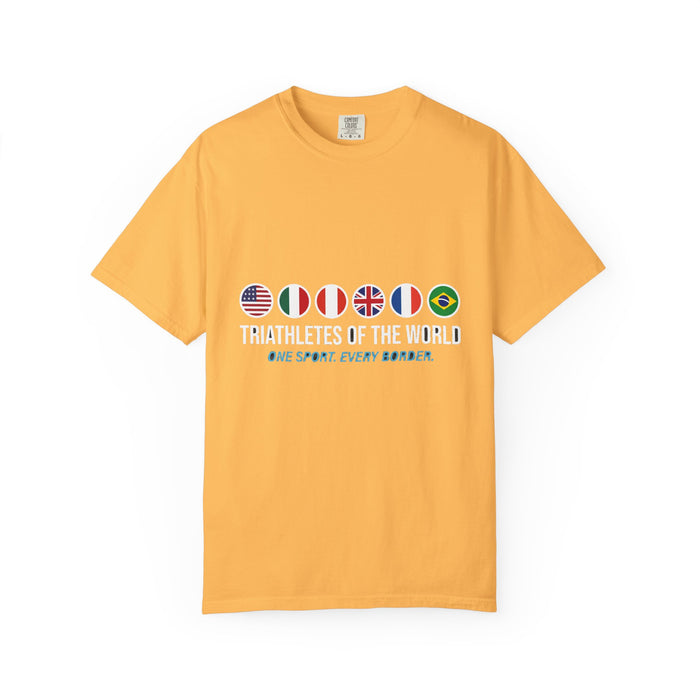Triathletes of the World — Atlantic Bella+Canvas Unisex Tee — Swim B
