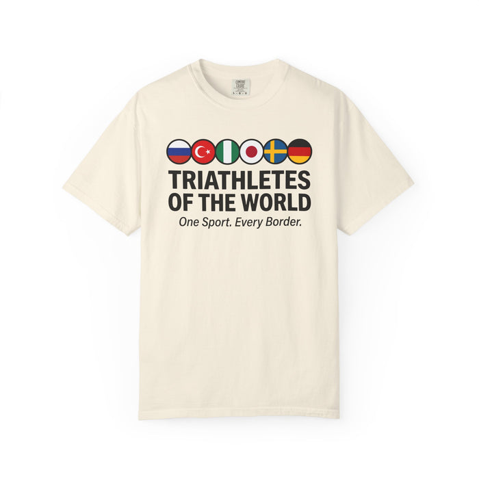 Triathletes of the World T-Shirt — One Sport, Every Border
