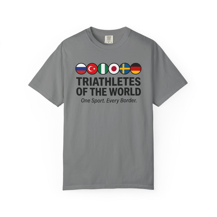 Triathletes of the World T-Shirt — One Sport, Every Border