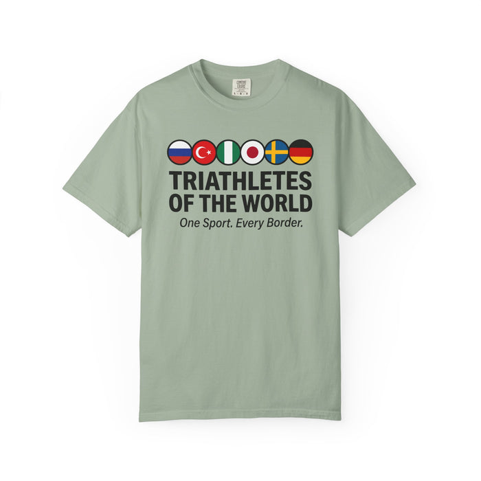 Triathletes of the World T-Shirt — One Sport, Every Border