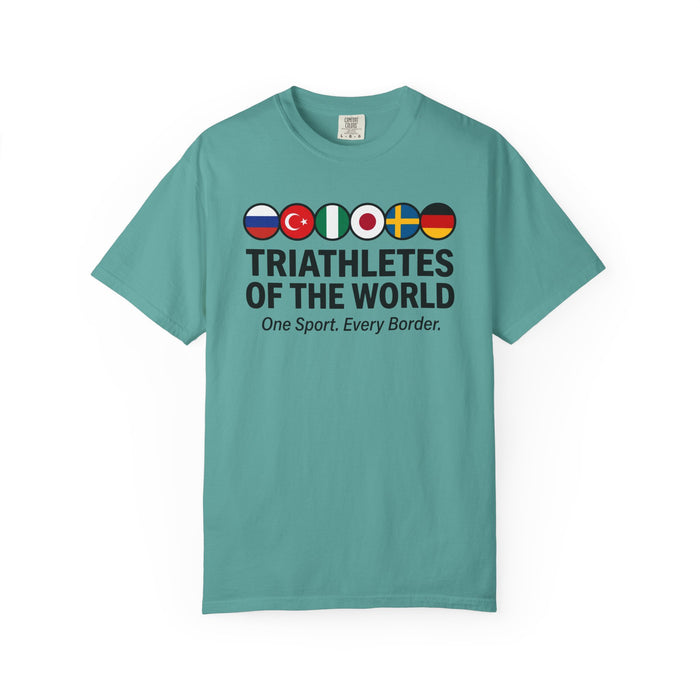 Triathletes of the World T-Shirt — One Sport, Every Border
