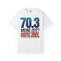 Triathlon 70.3 T-Shirt — "70.3 Meine Zeit? Gute Zeit." Race Shirt