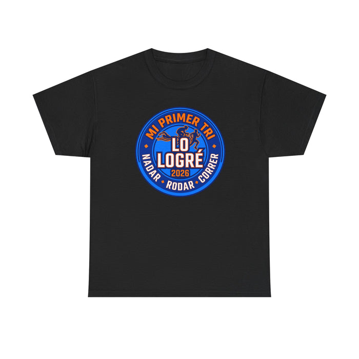 Triathlon Achievement T-Shirt — “Mi Primer Tri Lo Logré 2026”