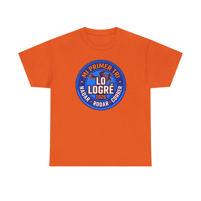 Triathlon Achievement T-Shirt — “Mi Primer Tri Lo Logré 2026”