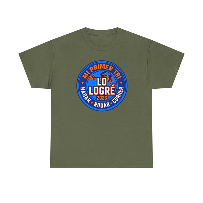 Triathlon Achievement T-Shirt — “Mi Primer Tri Lo Logré 2026”