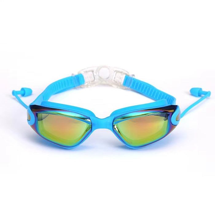 Triathlon Anti-Fog Swimming Goggles with UV Protection - Sports Equipment - alternate view