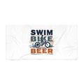 Triathlon Beach Towel 30x60 (76x152 cm) - Home Decor