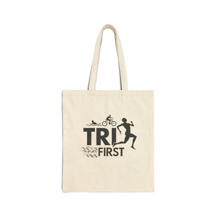 Triathlon Canvas Tote Bag - Bags