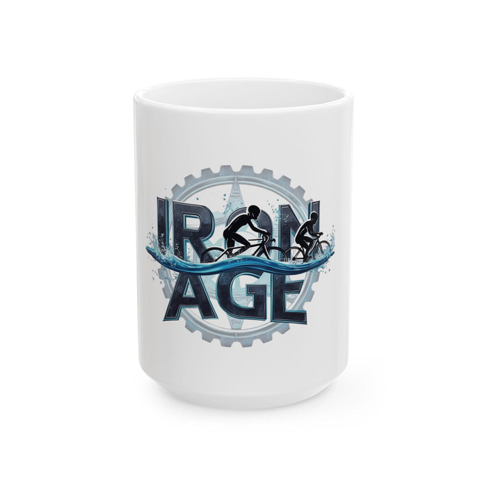 Triathlon Ceramic Mug - alternate view