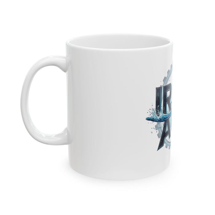 Triathlon Ceramic Mug - lifestyle view