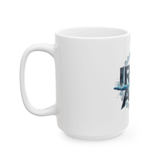 Triathlon Ceramic Mug - size chart