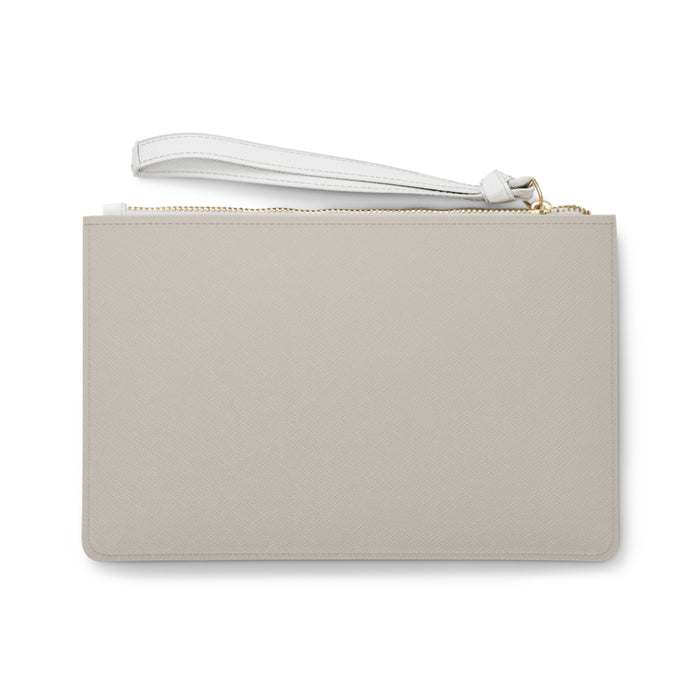 Triathlon Clutch Bag — "Swim Bike Run Repeat" Wristlet