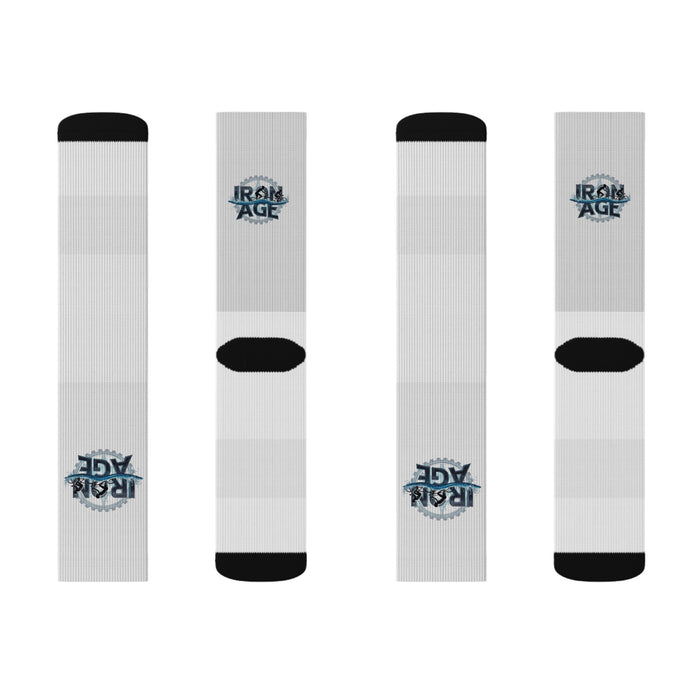 Triathlon Crew Socks - All Over Prints - lifestyle view
