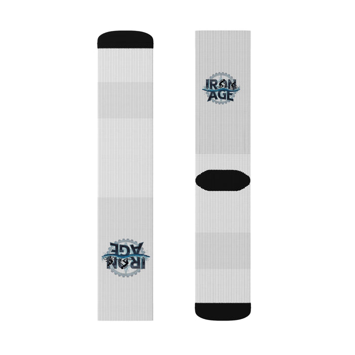 Triathlon Crew Socks - All Over Prints - size chart