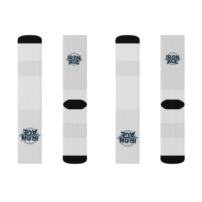 Triathlon Crew Socks - All Over Prints - size chart