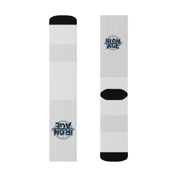 Triathlon Crew Socks - All Over Prints - size chart