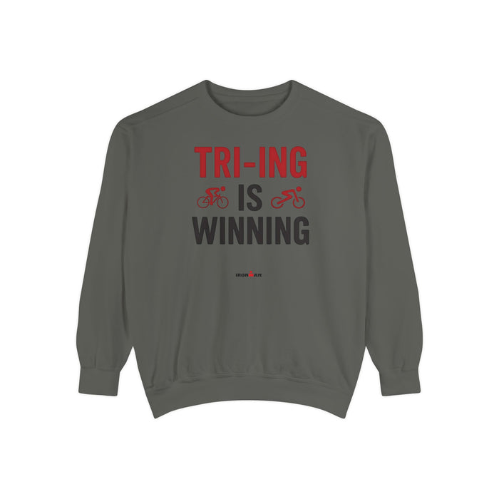 Triathlon Crewneck Sweatshirt - lifestyle view