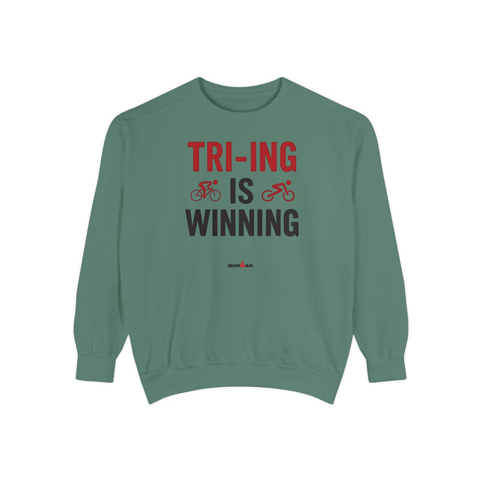 Triathlon Crewneck Sweatshirt - size chart