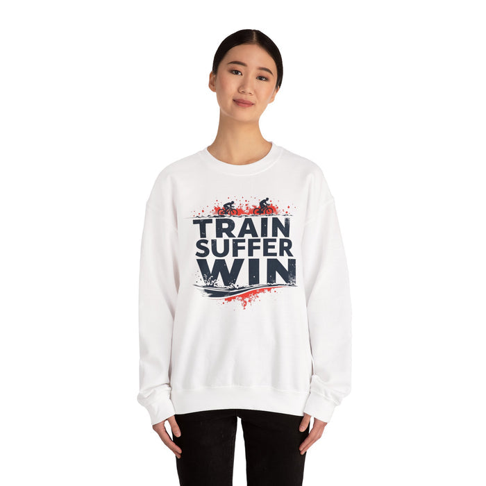 Triathlon Crewneck Sweatshirt for Training - size chart