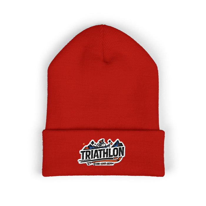 Triathlon Cuffed Beanie - Hats - alternate view