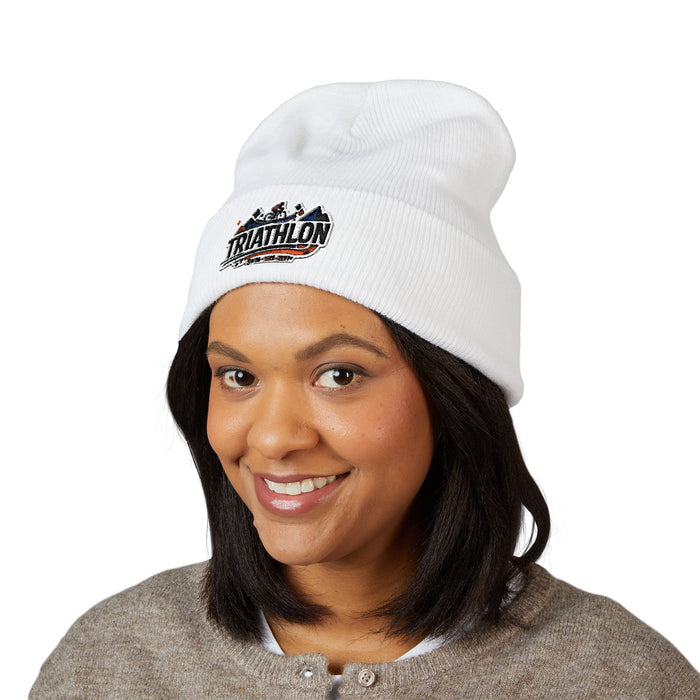 Triathlon Cuffed Beanie - Hats - lifestyle view