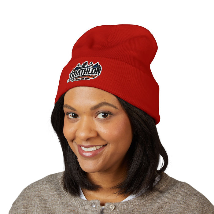 Triathlon Cuffed Beanie - Hats - size chart