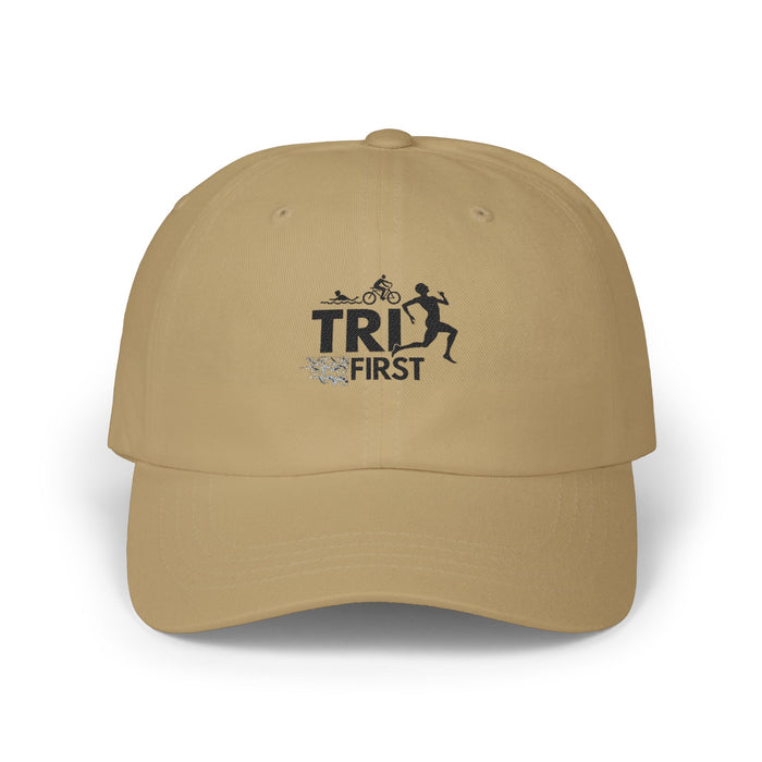 Triathlon Dad Cap for Runner & Cyclist - Hats - detail view