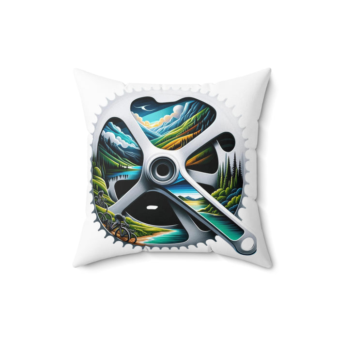 Triathlon Decorative Pillow - Home Decor - detail view