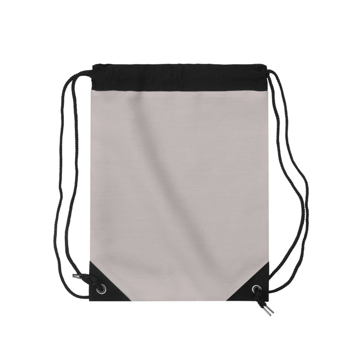 Triathlon Drawstring Bag - "Swim Bike Run Repeat" Gym Sack for Athle