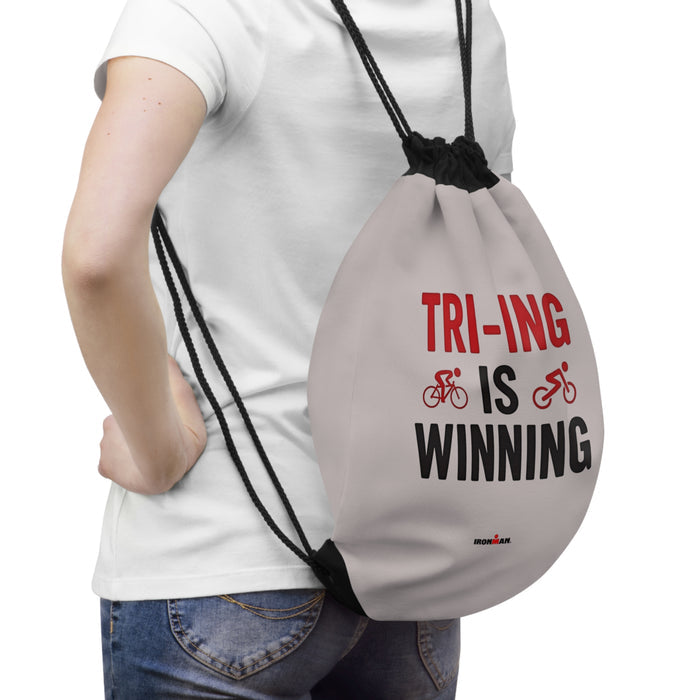 Triathlon Drawstring Bag - Bags - lifestyle view