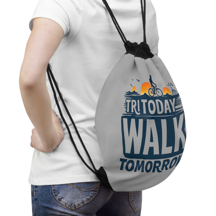 Triathlon Drawstring Gym Bag - Bags - lifestyle view