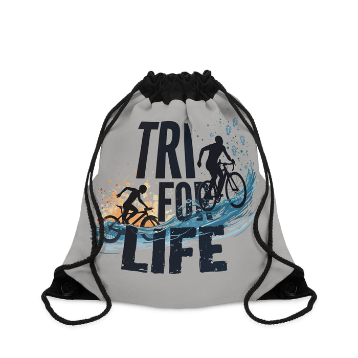 Triathlon Drawstring Workout Bag - Bags - detail view