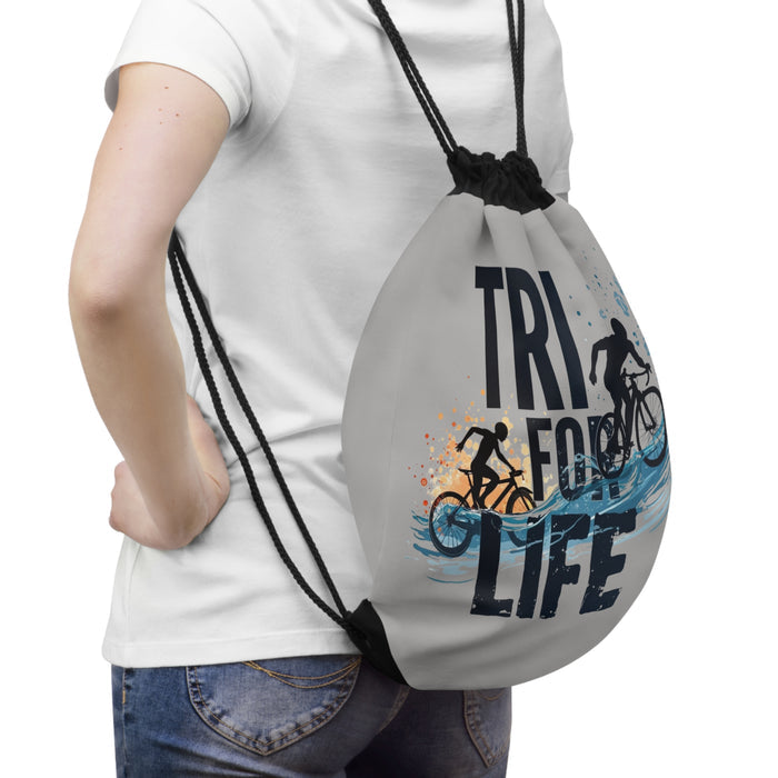 Triathlon Drawstring Workout Bag - Bags - lifestyle view