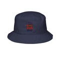 Triathlon Embroidered Bucket Hat — "Swim Bike Run Repeat"
