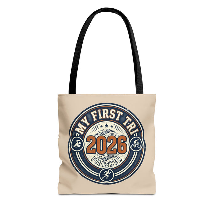 Triathlon Finisher Tote Bag 2026 - 100% Polyester Lightweight (13 x