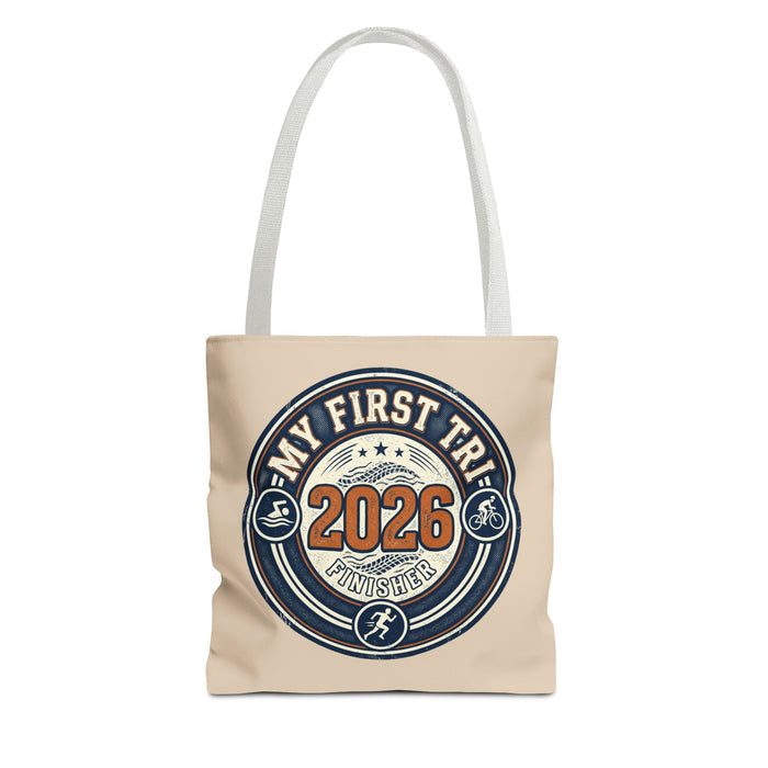 Triathlon Finisher Tote Bag 2026 - 100% Polyester Lightweight (13 x