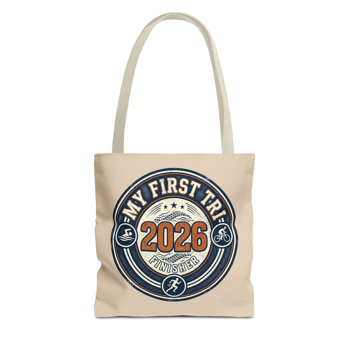 Triathlon Finisher Tote Bag 2026 - 100% Polyester Lightweight (13 x