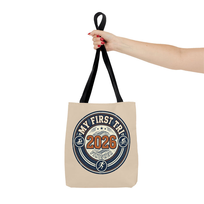 Triathlon Finisher Tote Bag 2026 - 100% Polyester Lightweight (13 x