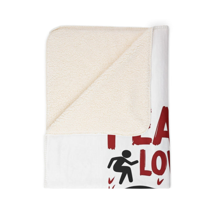 Triathlon Fleece Sherpa Blanket 50x60 Cozy Recovery Wear - Home Decor - size chart