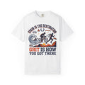 Triathlon Graphic T-Shirt — "Spain Is The Destination, Grit Is How You Got There"