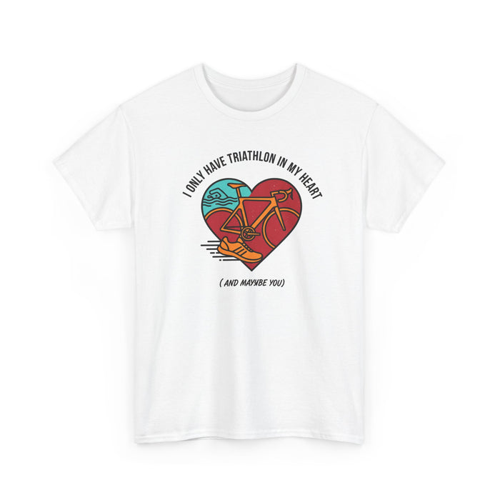 Triathlon Heart T-Shirt - detail view