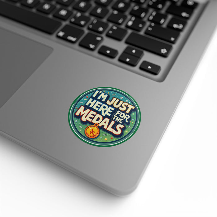 Triathlon Humor Stickers - Paper products - size chart