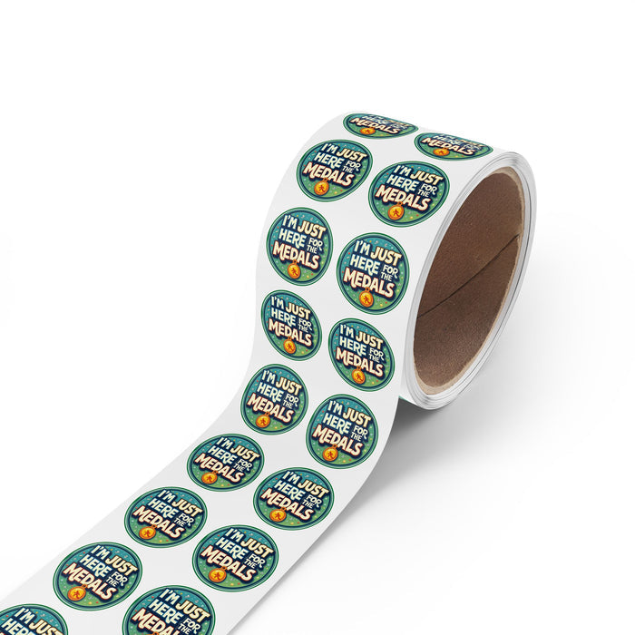 Triathlon Humor Stickers - Paper products - size chart
