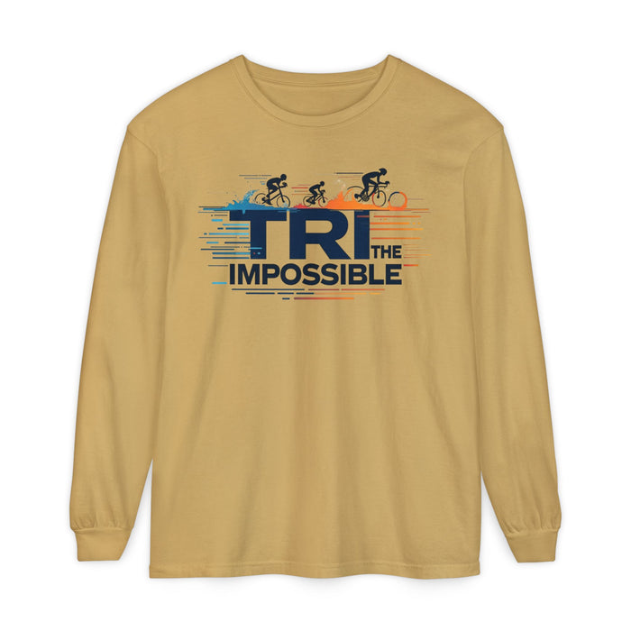 Triathlon Long Sleeve T-Shirt - Long-sleeve - lifestyle view