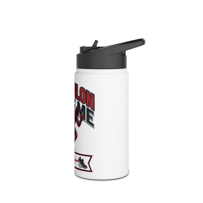 Triathlon Made Me Water Bottle — Stainless Steel Athletic Sports Bottle
