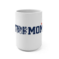Triathlon Mom 15oz Coffee Mug – Cycling & Running Mom Gift with Heart