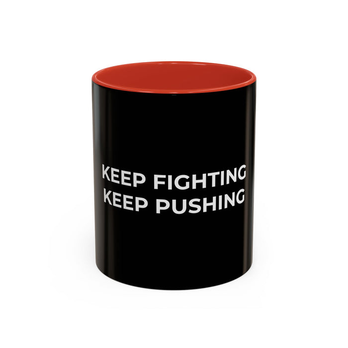 Triathlon Morning Motivation Ceramic Mug - size chart